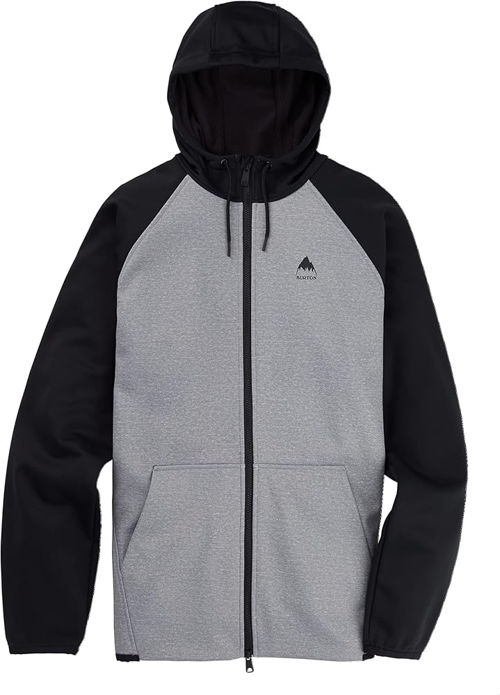 Amazon.com : Burton Men's Crown Weatherproof Full-Zip Fleece, Gray